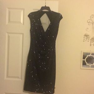 Ralph Lauren Black sequin dress
